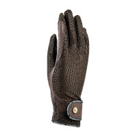 Guantes de equitación Aero FlexFit para niño Shires Aubrion Negro