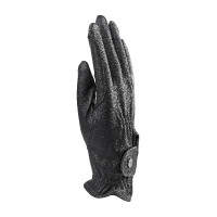 Guantes de equitación Estade para niño Shires Aubrion Negro