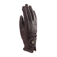 Guantes de equitación Estade Shires Aubrion Castaño Marr&amp;amp;amp;oacute;n