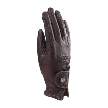 Guantes de equitación Estade Shires Aubrion Castaño Marr&amp;amp;amp;oacute;n