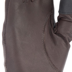 Guantes de equitación Estade Shires Aubrion Castaño Marr&amp;amp;amp;oacute;n