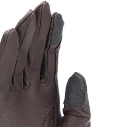 Guantes de equitación Estade Shires Aubrion Castaño Marr&amp;amp;amp;oacute;n