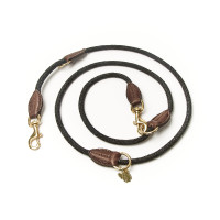 Correa de adiestramiento de cuerda fina Shires Digby & Fox Negro