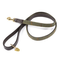 Correa para perro de tweed Shires Digby & Fox Cuadros rojo / amarillo / azul Motifs