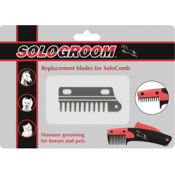 Cuchillas de repuesto Shires Solocomb Plata