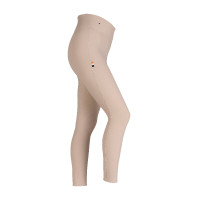 Legging de equitación Optima Sports Shires Aubrion Beige