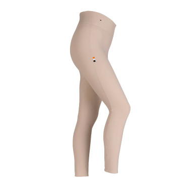 Legging de equitación Optima Sports Shires Aubrion Beige