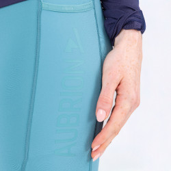 Leggings de equitación React Non-Stop Shires Aubrion Bruma Azul