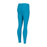 Legging de equitación React Rhythm para joven jinete Shires Aubrion Martin pescador Azul