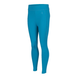 Legging de equitación React Rhythm para joven jinete Shires Aubrion Martin pescador Azul