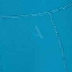 Legging de equitación React Rhythm para joven jinete Shires Aubrion Martin pescador Azul