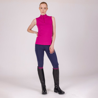 Leggings de equitación React Sculpt Shires Aubrion Medianoche Azul