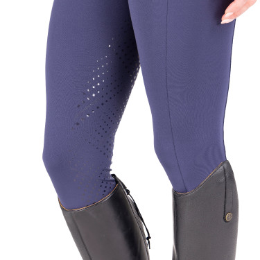 Leggings de equitación React Sculpt Shires Aubrion Medianoche Azul