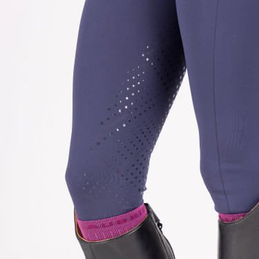 Leggings de equitación React Sculpt Shires Aubrion Medianoche Azul