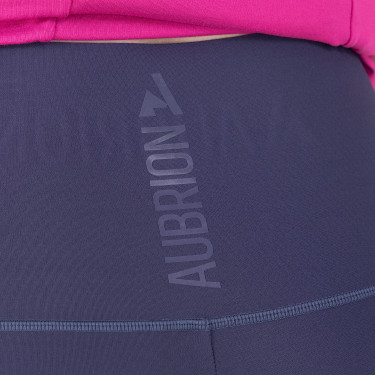 Leggings de equitación React Sculpt Shires Aubrion Medianoche Azul