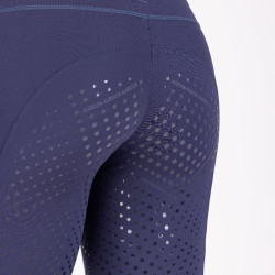 Leggings de equitación React Sculpt Shires Aubrion Medianoche Azul