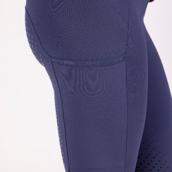 Leggings de equitación React Sculpt Shires Aubrion Medianoche Azul