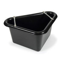 Comedero de esquina Shires Ezi-Kit Negro