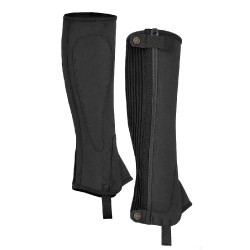 Mini-chaps Amara para niño Shires Moretta Negro