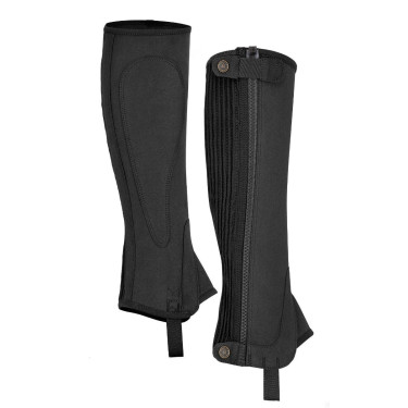 Mini-chaps Amara para niño Shires Moretta Negro