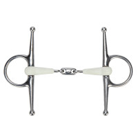 Muserola con agujas de doble rotura EquiKind Softie Shires Acero Gris