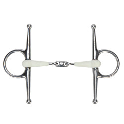 Muserola con agujas de doble rotura EquiKind Softie Shires Acero Gris