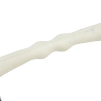 Muserola Baucher con cañón curvo EquiKind Softie Shires Acero Gris