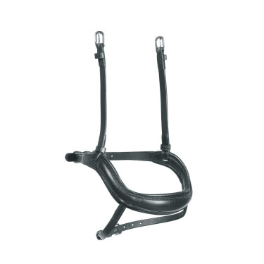 Muserola francesa ergonómica Shires Velociti Rapida Negro