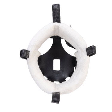 Cesta de pastoreo desmontable AirFlow Deluxe negra Shires FreeGraze Negro