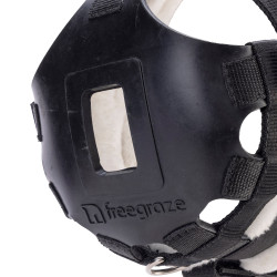 Cesta de pastoreo desmontable AirFlow Deluxe negra Shires FreeGraze Negro