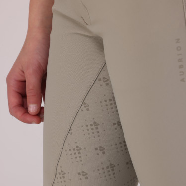Pantalón de equitación Optima LX joven jinete Shires Aubrion Beige