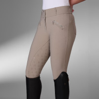 Pantalón de equitación Optima LX Shires Aubrion Beige