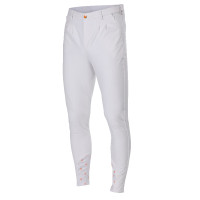 Pantalón de equitación Walton hombre Shires Aubrion Blanco
