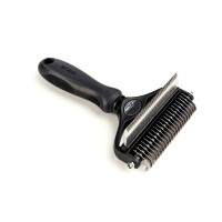 Peine de acabado Shires Ezi-Groom Negro