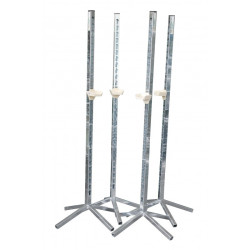 Reparo simple metálico La Gee para salto con un soporte barra Reparo simple metálico La Gee para salto con un soporte barra