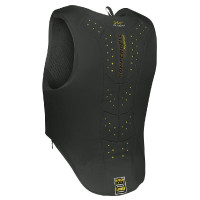 Chaleco de protección Komperdell Frontzip Junior Negro