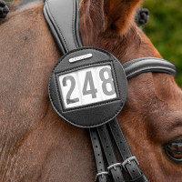 Porta-números de brida Shires Velociti Negro