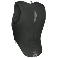 Chaleco de protección Komperdell Frontzip Slim Negro