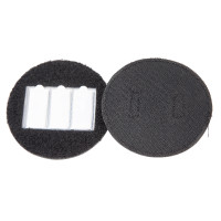 Porta-números redondo Shires Velociti Negro