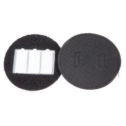 Porta-números redondo Shires Velociti Negro