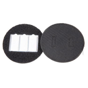 Porta-números redondo Shires Velociti Negro