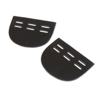 Protectores de pasadores de cincha Shires Velociti Gara Negro