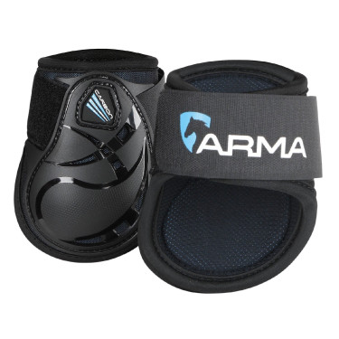 Protectores de menudillo Shires Arma de carbono Negro