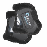 Protectores de menudillo Nx-Jmp SupaFleece Shires Arma Negro