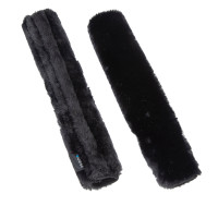 Protectores de riendas SupaFleece Shires Arma Negro