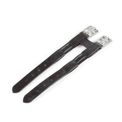Extensor de cincha elástico Shires Velociti Gara Negro