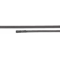 Riendas de goma con inserto de nailon Shires Velociti Gara Negro