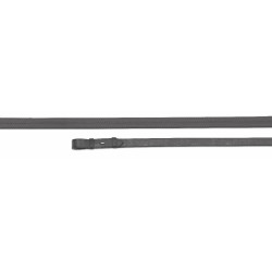 Riendas de goma con inserto de nailon Shires Velociti Gara Negro