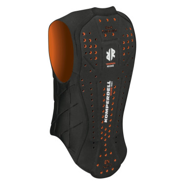 Protector de espalda Komperdell Junior Negro / naranja Multicolor