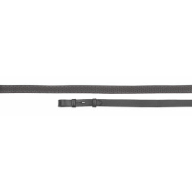 Riendas de goma flexible 48" Shires Velociti Gara Negro